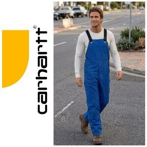 CARHARTT Blue Unisex WorkCore Thick Men’s Overalls